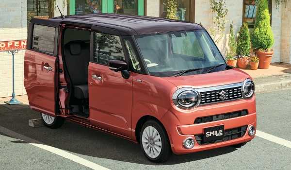 Улыбочку: показан новый микровэн Suzuki Wagon R Smile